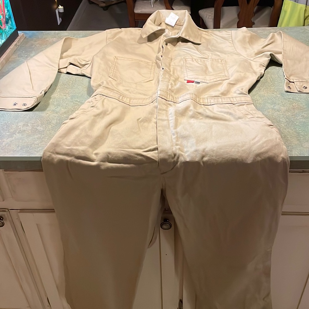 New XL saf-tech fire resistance FR coverall new